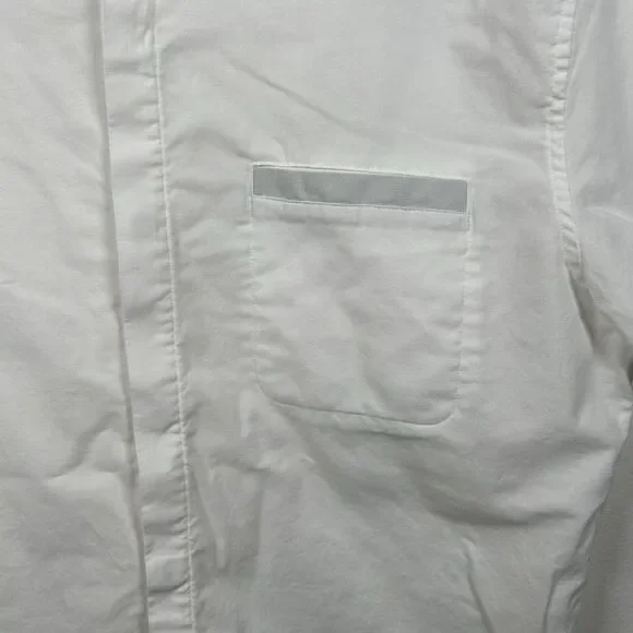 Lululemon Summer Fridays Buttondown White Mens Size XL - Picture 2 of 7